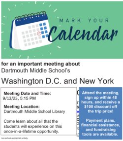 Washington D.C./NYC Spring Break Trip Info Meeting